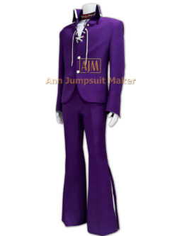 Purple Lace Suit
