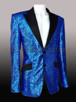 Blue Sequin Jacket