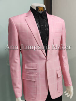 Pink Stripped Jacket